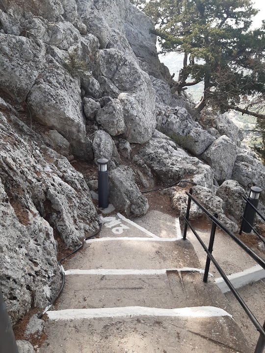 Μονοπάτι προς Μονή Παναγίας Τσαμπίκας